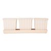 Ceramic Mini Planter Set - Ivory Square