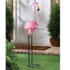 Metal 3-Foot Flamingo Yard Art