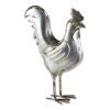 Galvanized Metal Rooster Garden Sculpture