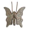 Butterfly Cast Iron Planter Pot Hanger Set