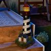 Solar Lighthouse Garden Light