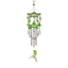 Green Acrylic Hummingbird Windchimes