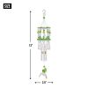 Green Acrylic Hummingbird Windchimes