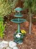 Solar-Lighted Birdbath and Planter