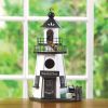 Nautical Nest Wood Lighthouse Bird House