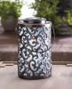 Iron Swirls Solar Garden Lantern