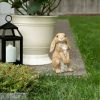 Curious Rabbit Garden Statue