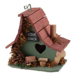 Songbird Valley Love Shack Wood Bird House