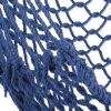 Accent Plus Recycled Cotton Swinging Hammock Chair - Blue