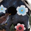 bAccent Plus Garden Cottage Metal Birdhouse