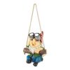 Accent Plus Gnome with Binoculars Hanging Solar Garden Light