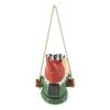 Accent Plus Gnome with Binoculars Hanging Solar Garden Light