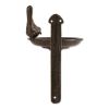 Accent Plus Wall-Mounted Cast Iron Scrolled Bird Feeder