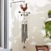 Accent Plus Weathervane Wind Chime - Rooster