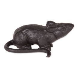 Cast Iron Rat Door Stopper or Figurine