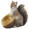 Squirrel and Acorn Bird Feeder