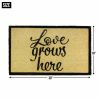 Love Grows Here Coir Door Mat