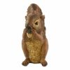 Nibbling Squirrel Garden Statue