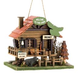 Log Cabin Bird House