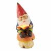 Reading Gnome Solar Statue